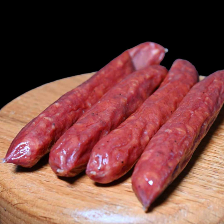 pasture-raised pepper pork snack sticks Shogun Farms