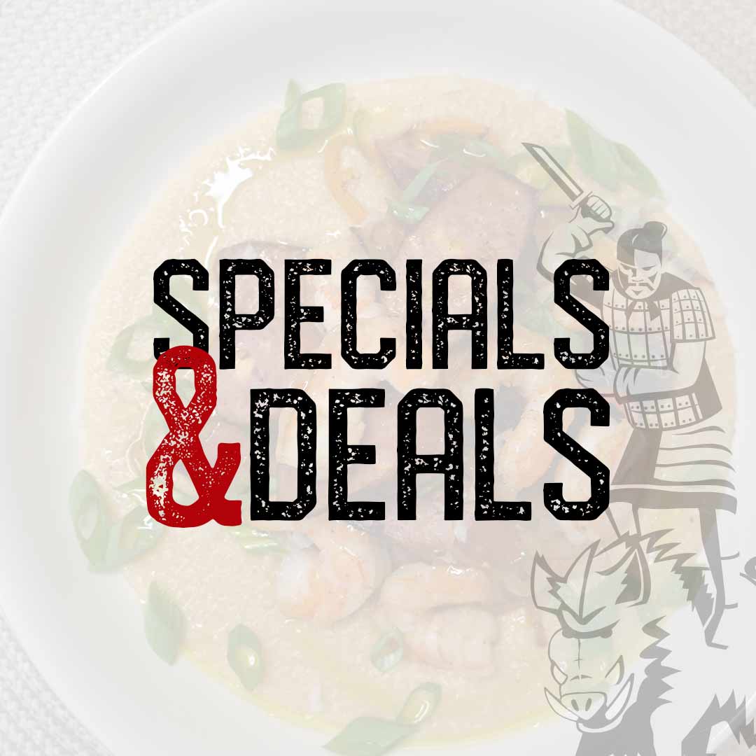 Specials & Deals